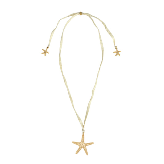 Coral Silk Necklace